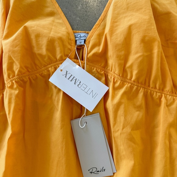 Rails Avril Tiered midi dress $228 NWT SIZE Large - Picture 2 of 3